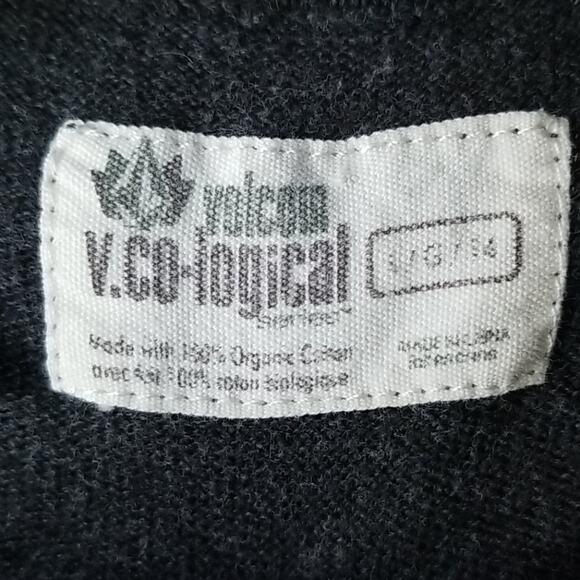 Volcom Long Sleeve Grey Button up Cardigan - Picture 2 of 4